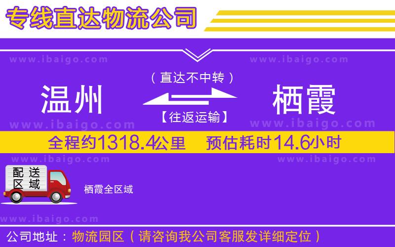 溫州到棲霞貨運(yùn)